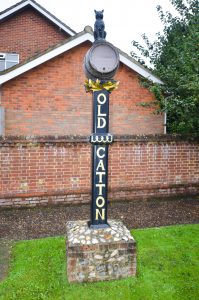 Old Catton village sign